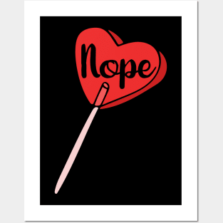 NOPE heart sucker Posters and Art